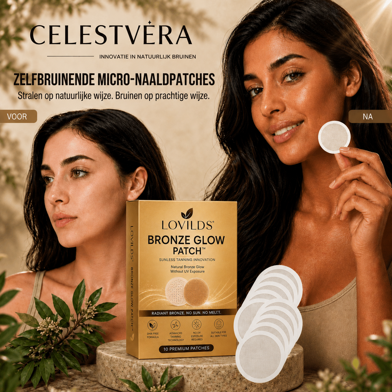 Get The Golden Glow You Love No Sun. No DHA. No Mess.